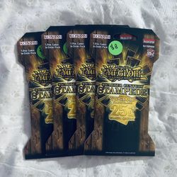 Yugioh Quarter Century Stampede Sleeved Booster Packs
