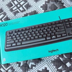 Logitech wired keyboard (K120) Plug & Play USB