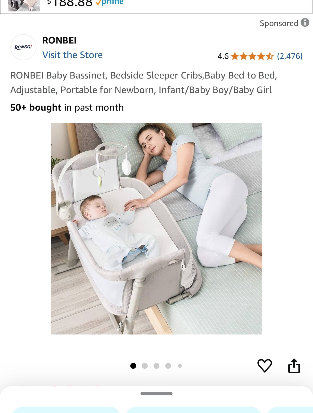 Baby bassinet Excellent! $55