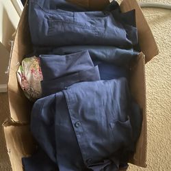 Scrub Tops Pants And Jackets EUC