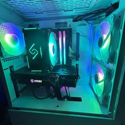 Complete PC Gaming Setup High Performance 