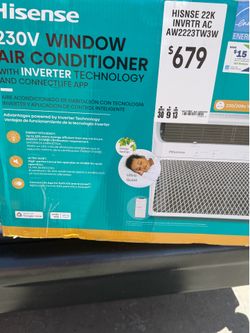Aire acondicionado completamente nuevo con control remoto