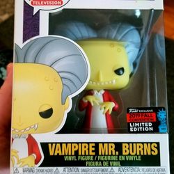 Funko Simpsons Vampire Mr. Burns New