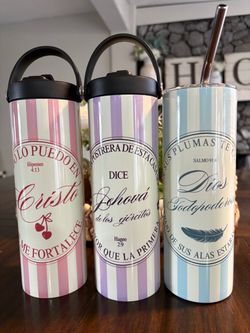 Christian Spanish Scripture Tumbler