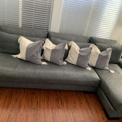 Beautiful Bonded Leather Sectional