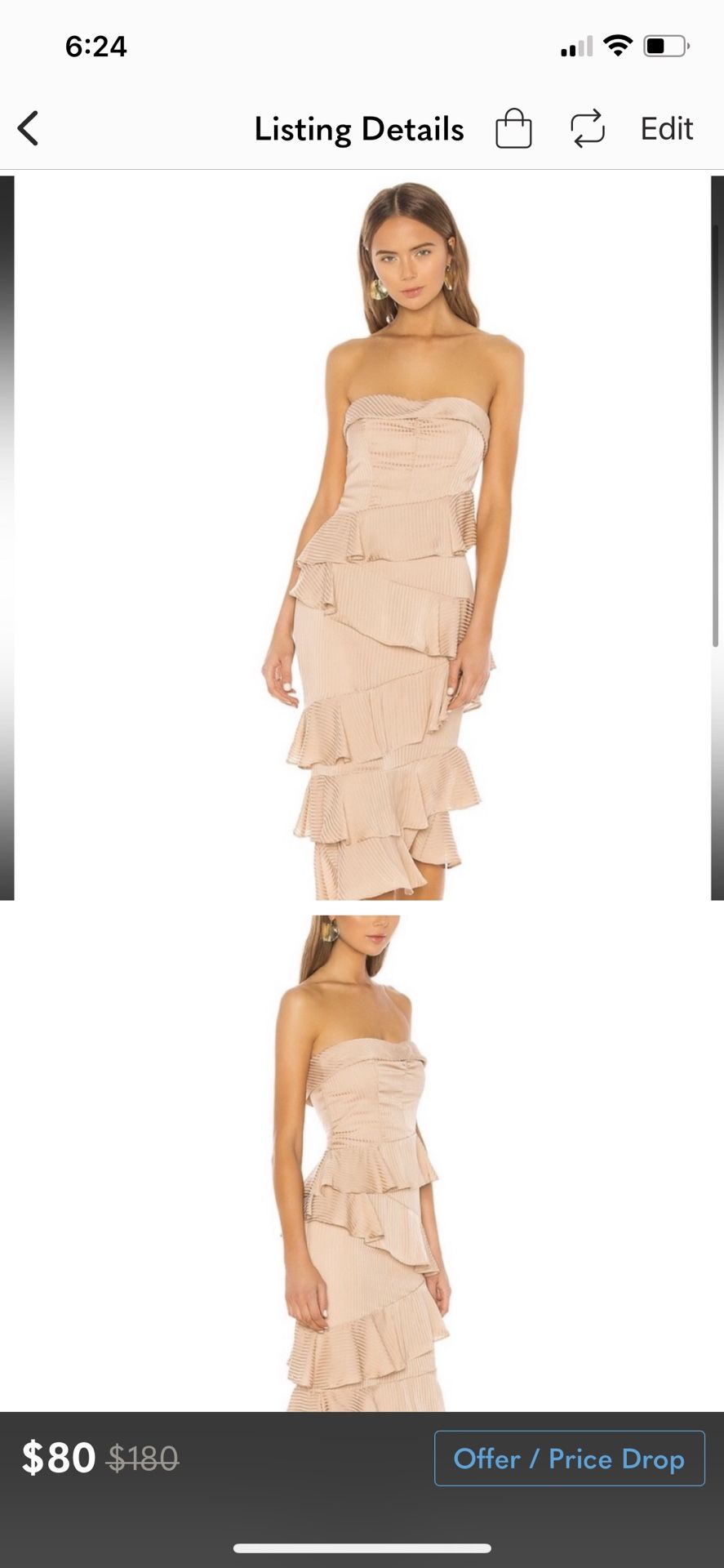 Elena NDB Ruffle Dress