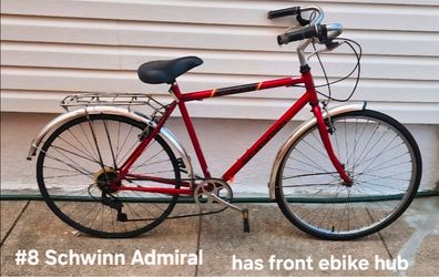 Schwinn Admiral 700c Cruiser with Front eHub