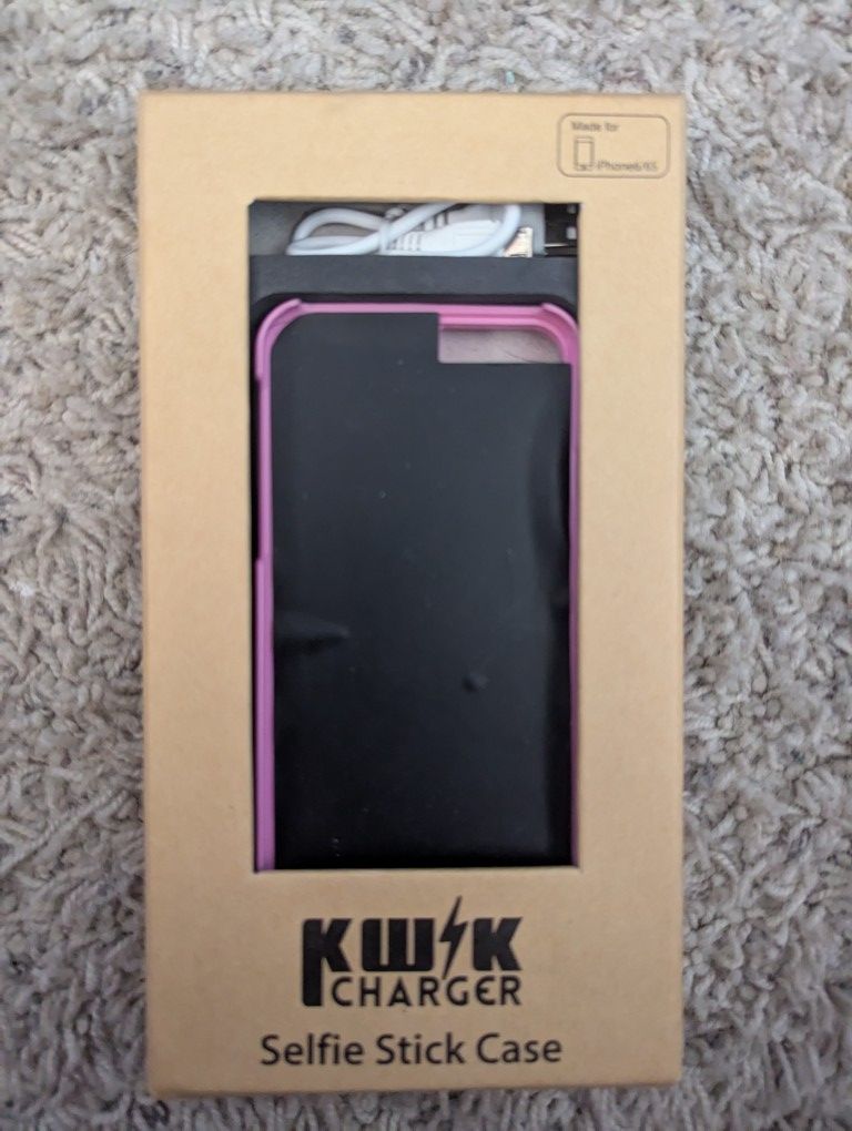 Kwik Charger Selfie Stick Case