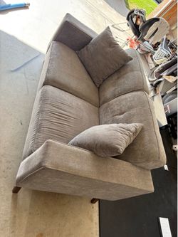 Love seat and chair