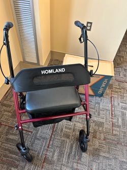 4 wheel extra large walker