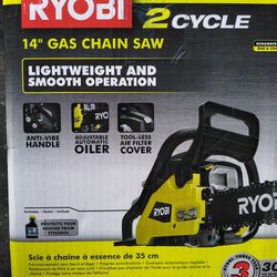 Ryobi 14" Inch Gas Chainsaw $80