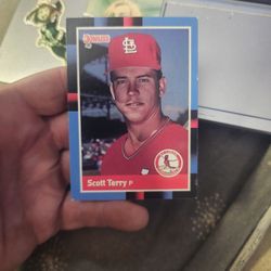 Scott Terry Baseball Card