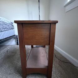 Wooden Nightstand