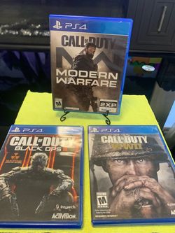 Call of Duty PS4 Games Bundle – Lot of 3