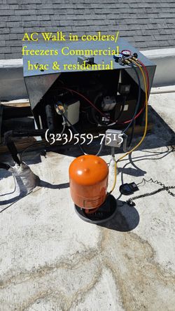 AC hvac/r walk in coolers&freezers