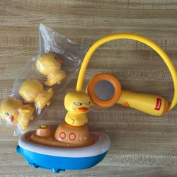 Bath Electric Plastic Duck Sprinkler Baby Bath Toy