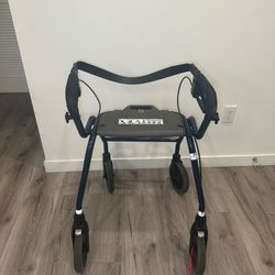 Folding Rolling Cart with Seat