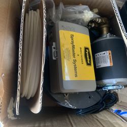 Piranha fly spray system