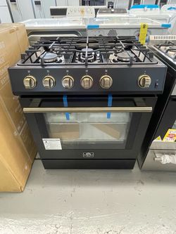 New FORNO 30” Slide In - 5 Burners Has Range/ 2 Years Warranty