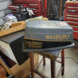 15 Horse Suzuki Hood