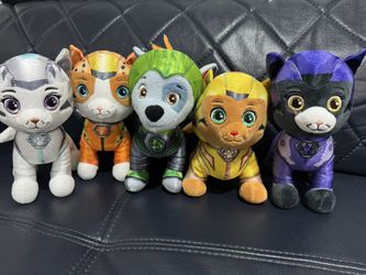 Paw Patrol Cat Pack Plush With Knight Rocky
