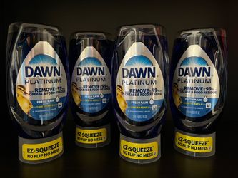 (PACK OF 4) DAWN PLATINUM DISH SOAP