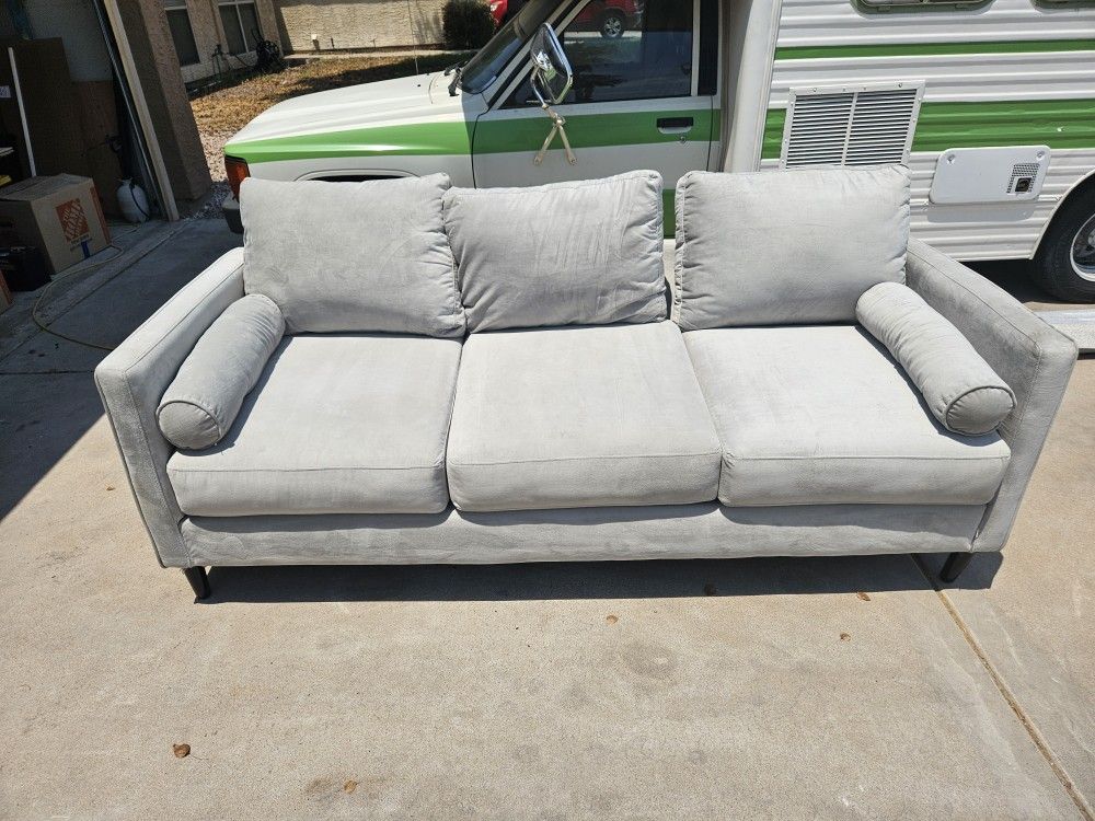 84" Light Grey Sofa