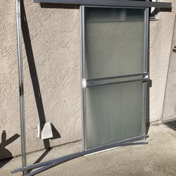 Glass Shower Door And Frame 