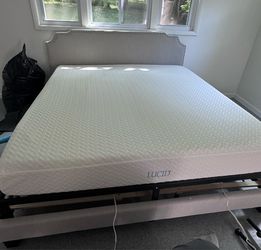 King mattress barely used