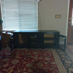 TV Hutch with Glass doors