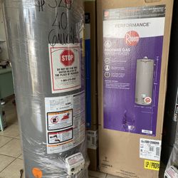 Water Heater Propane New Closed Box 
