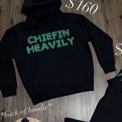 chiefin heavily hoodie 