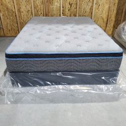 BRAND NEW PLUSH PILLOWTOP QUEEN MATTRESS AND BOXSPRING SAME DAY DELIVERY 