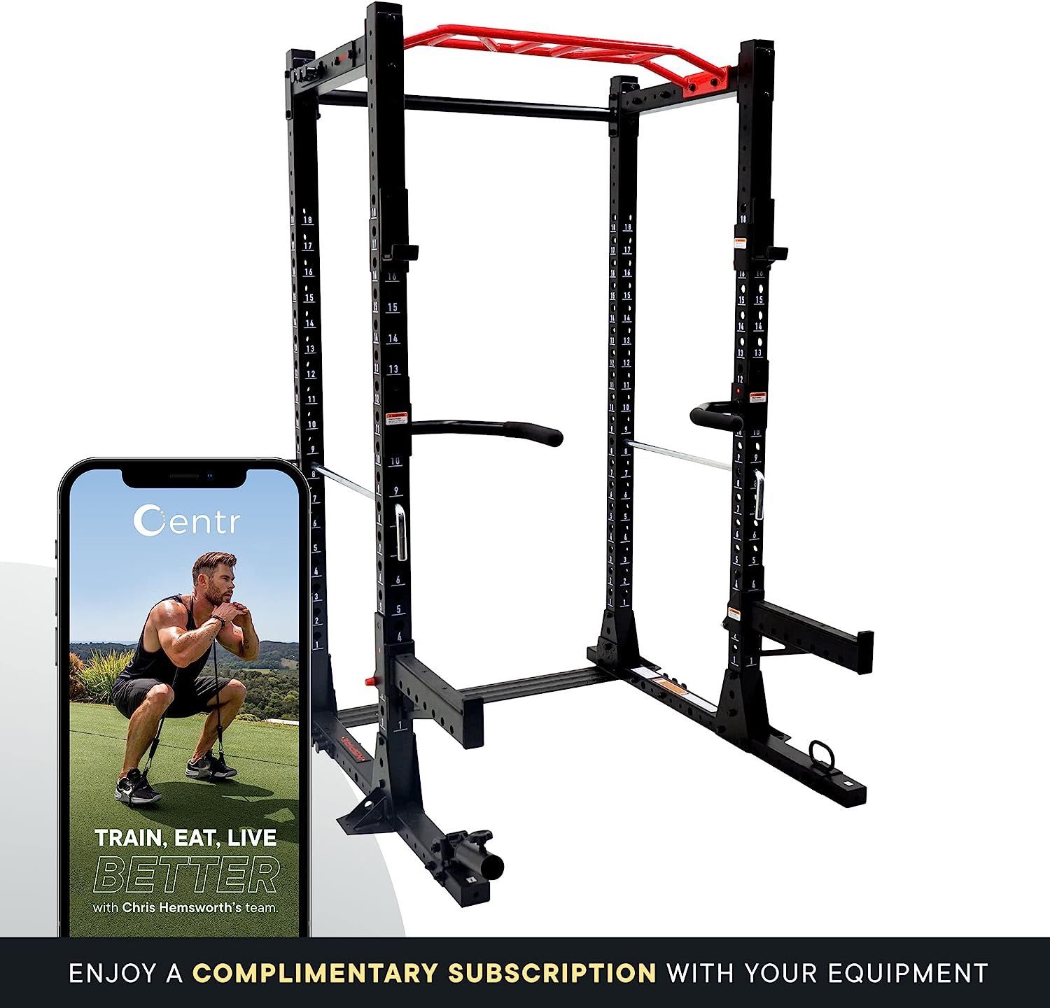 Used Inspire Fitness FPC1 Full Power Cage Power Rack for Home Gym