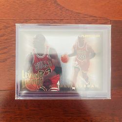 Michael Jordan 1993 Fleer Legends Basketball Insert Card! Slight Corner Wear. 