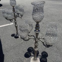 huge candelabras