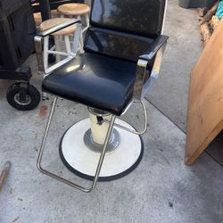Takara Belmont Barber Makeup Chair Vintage 