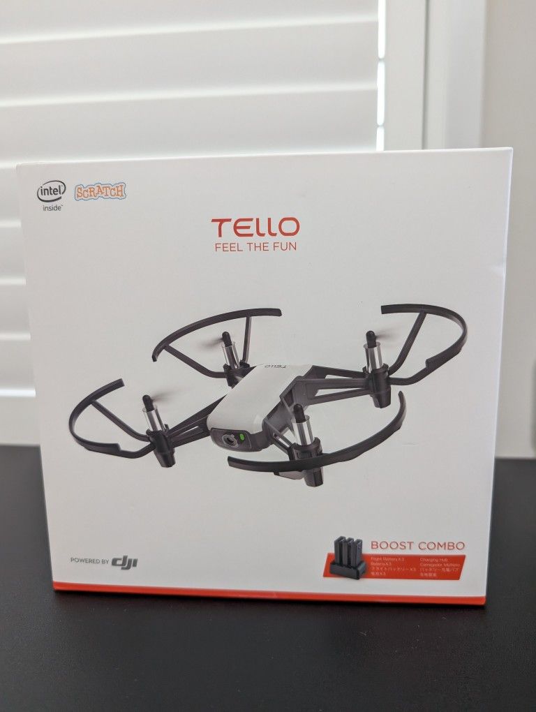 Tello Boost Combo - Brand New Drone (Never Used)