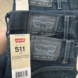 Boys Levi’s Jeans New $55 All 3 