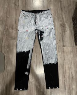 Purple jeans