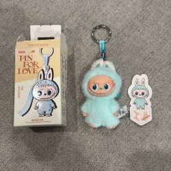 Labubu Pin For Love (Letter I)