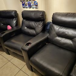 Home Theater Recliners Sofas