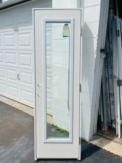 Exterior Impact Glass Door 24x80