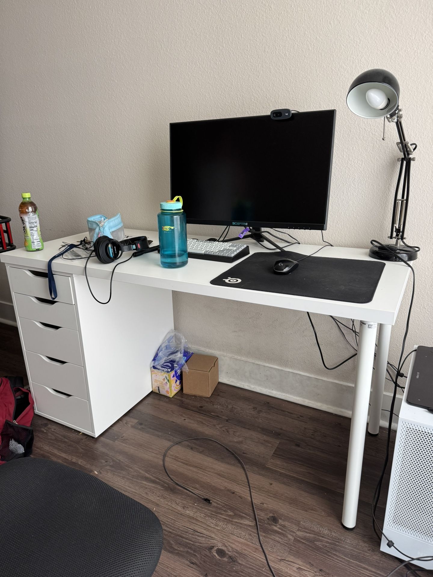 IKEA Alex Study Desk Almost Brand New