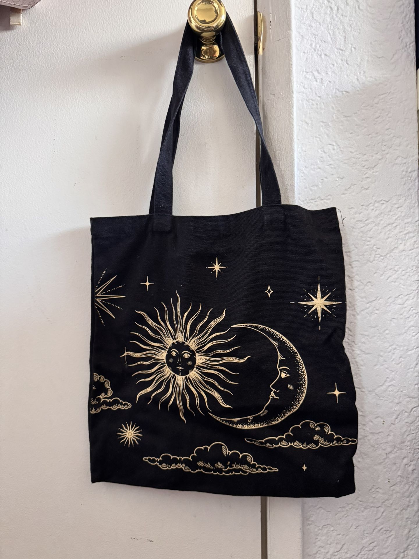 Cute Moon And Sun Tote Bag