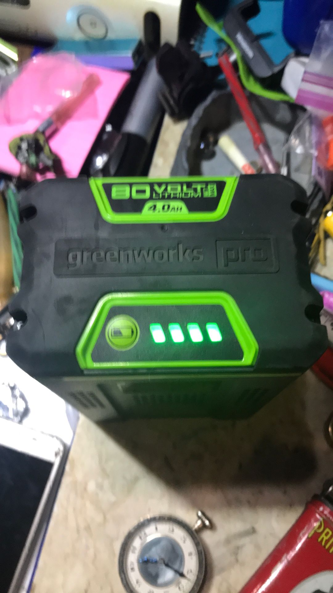 Greenworks Pro 80v Max Lithium 4AH