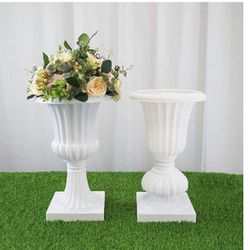 2 Plant Stand Wedding Flower Stand . 2 Ways To Assembly 19.5 Inches Tall.  ( See Pictures For Details Please) New