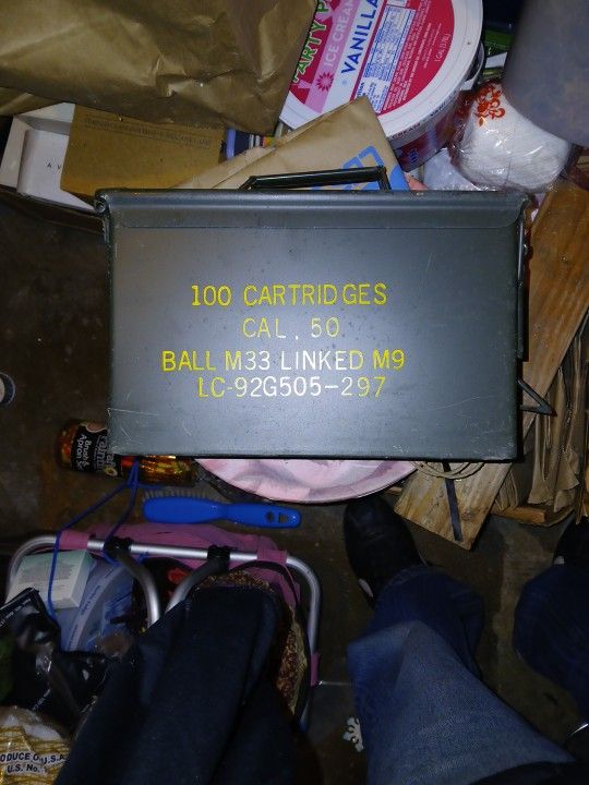 VINTAGE AMMO BOX 