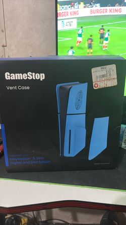 Blue Ps5 slim covers