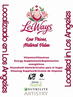 Amway Nutrition Products